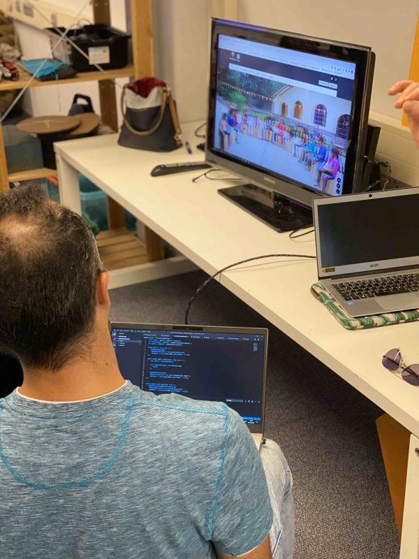 Students at our coding school in Rotterdam